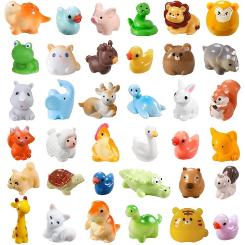 Mini harz tierfiguren - harz, tierfiguren,