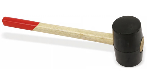 Eurotools gummihammer 95x60 - gummihammer,,