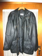 Lederjacke schwarz Männer Marke Rover & Lakes Größe 50 Schimanski-Jacke