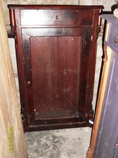 Vertiko Vitrinenschrank Massiv Weichholz  Gründerzeit