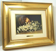 Gemälde Wandbild Blumen