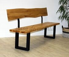 Massivholz Sitzbank 180 mit