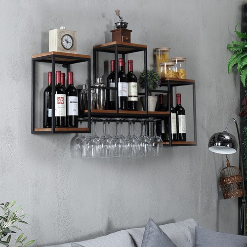 Wand weinregal glashalter - weinregal,