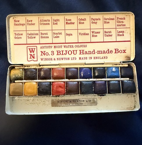Vintage winsor newton bijou - vintage,