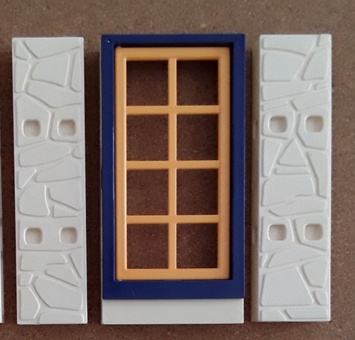 Playmobil ersatzteil wand - ersatzteil, 2x