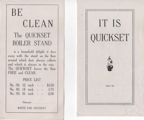1900s quickset copper - quickset,