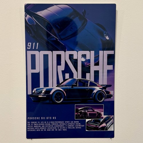 Blechschild porsche 911 - -,