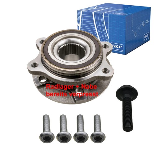 Radlager skf nabe - +, montiert