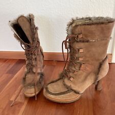 NPca. 1000€, Dolce & Gabbana,DG Stiefeletten Braun Größe 40, 39,5 ￼￼