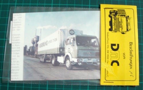 Dmc 87 lkw decals - dmc,