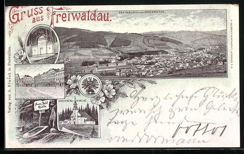 Lithographie freiwaldau - lithographie,