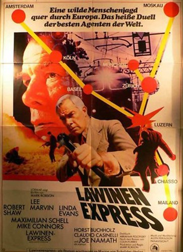 Lawinen express filmplakat - lawinen,