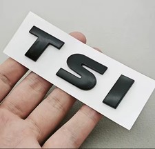 TSI Badge Emblem 3D schwarz