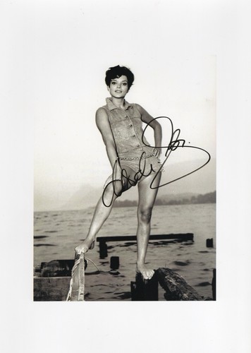 Uschi glas autogramm original - uschi,