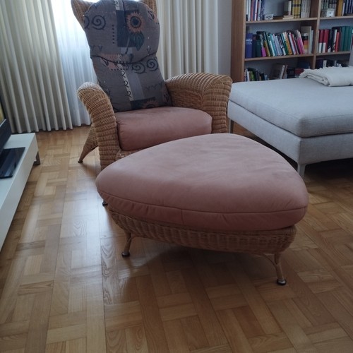 Designersessel aus korb von - designersessel,