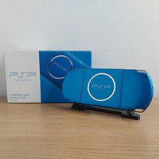 Sony Playstation Portable PSP 3000 Vibrant Blue Konsole Japan Import Selten
