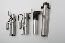 Konvolut 4x Flash unit Flash Gun Vintag Blitz Heiland etc. Ersatzteile