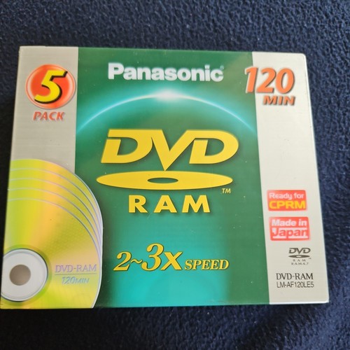 Panasonic dvd ram 120 min - dvd,