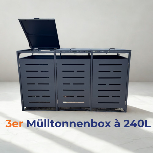 Design mülltonnenbox 240l - mülltonnenbox, –