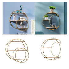 Metall 3-stöckiges Wandregal