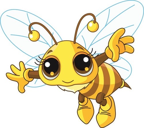 Aufkleber witzige biene - witzige,