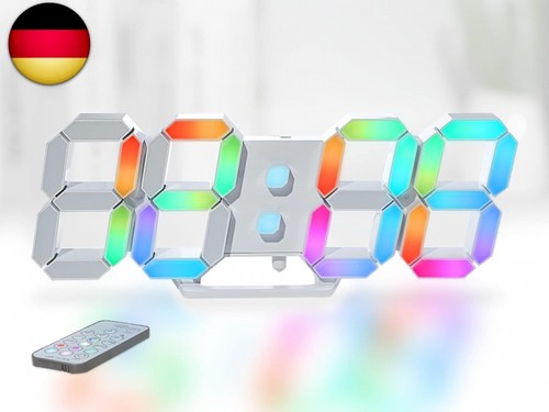 Wanduhr neon digitaluhr - wanduhr,, neon-digitaluhr