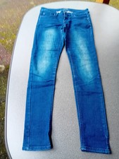 Esmara Damen Hose Sommer Jeans Gr. 40 Blau  NEU