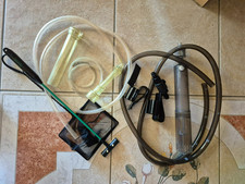 Aquarium Reiniger Mulmsauger  Sauger und Netz Fischnetz Kescher