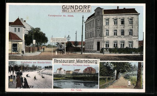Gundorf bei leipzig - ak,