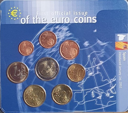 Spanien euro kursmünzensatz - spanien,