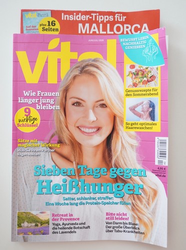 Zeitschrift vital heft juni - zeitschrift,