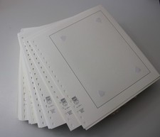 100x Lindner T Blanko Blätter Nr. 802 für ETB gebraucht, sehr gut erhalten