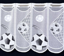 Fußball Scheibengardine