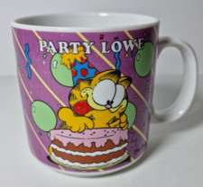 Party Löwe Garfield Tasse Kaffee Tee HA GE WE Made in Korea 1978 Jim Davis