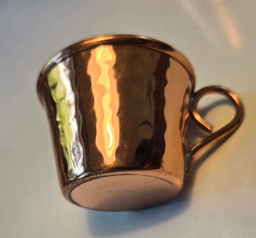 Kleine kupfertasse mit griff - kleine,