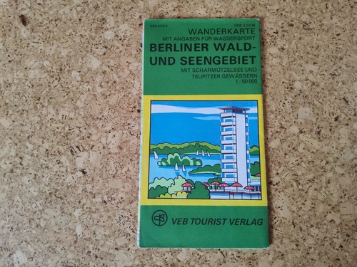 Wanderkarte berliner wald - wanderkarte,