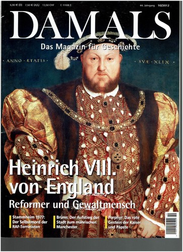 Damals 2012 heinrich - damals, 10/2012