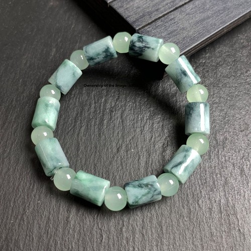 Natürliche grüne jade röhre - grüne,