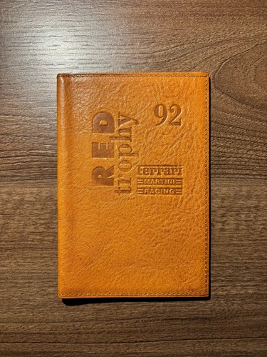 Ferrari leather document - ferrari,