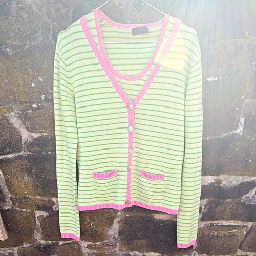 Lfc damen kaschmir strickjacke - kaschmir,