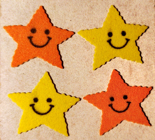 Fuzzy stoffsticker sterne - 💫fuzzy,