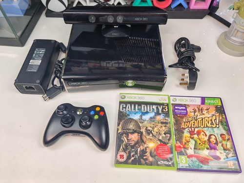 Xbox 360 slim - 250gb, +