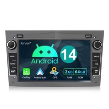 Für Opel Corsa C D Astra G H Meriva Autoradio Apple Carplay Android 14 GPS RDS