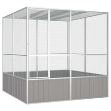 Vogelkäfig verzinkter stahl - verzinkter,