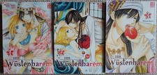Der Wüstenharem Manga Set Sammlung Band 1 2 3 Mitsuru Yumeki Romance Kaze Shojo