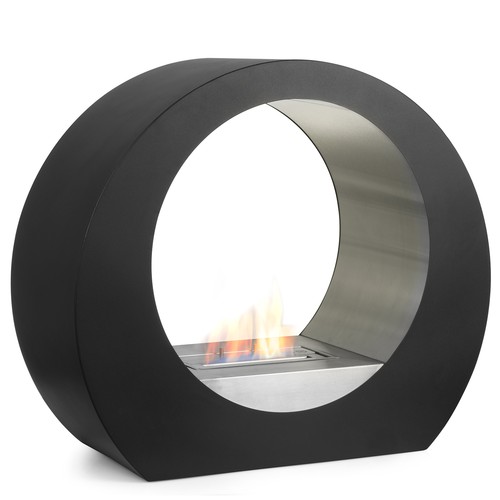 Kamin 90x36x78 schwarz - , 1,5