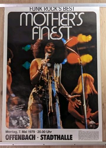 Mothers finest konzertplakat - mothers,