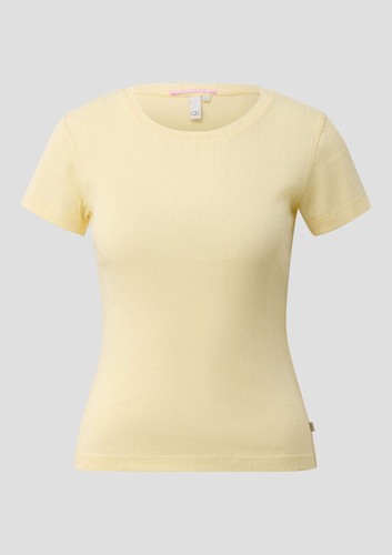 Shirt mit ajourmuster - qs,