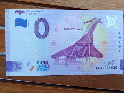 Euro souvenierschein - 0, euro-souvenierschein