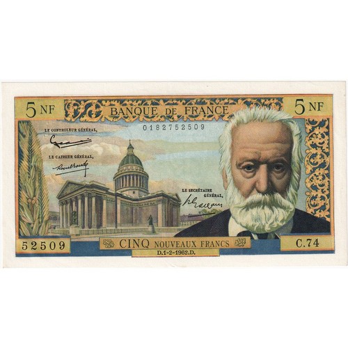 Frankreich nouveaux francs - frankreich,, 5